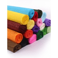 Thick Crepe Paper Kindergarten Handmade diy Material Color Curling Paper Wrapping Paper Crepe Paper 