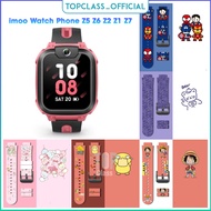 Imoo watch straps for models Z1 Z2 Z3 Z5 Z6, silicone straps for imoo Watch Phone Z7, Z5, Z6, Z2, silicone strap imoo Z2, cute imoo watch straps, silicone wristwatch straps for imo