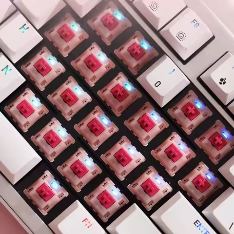 CHERRY MX Petal Switch 30g Light Pressure Tactile 5pin Switches for Mechanical Keyboard Fine Lubrica