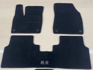 Eco-Friendly Velvet Car Floor Mats for Volkswagen ID3 ID4 ID6 Models Customized Carpet Style Pedal M