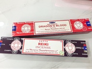 印度原裝進口 SATYA 龍血/靈氣 療癒線香 Dragon's Blood / REIKI  Incense  ✳️熱銷款   正品💯 適合冥想、修行、瑜伽、淨化  ⭕️$100/3盒 nag ch