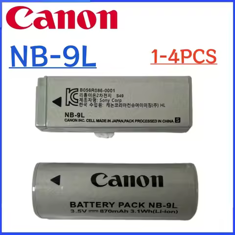 Original NB-9L NB9L NB 9L Battery For Canon ELPH 1000 1100 500 510 520 530 HS PowerShot N N2 SD4500 