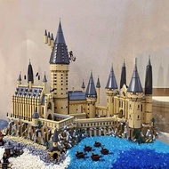 Compatible with Lego Building Blocks Hogwarts Castle Harry Potter Building Difficult Large Boy Assembled Toys OLEY