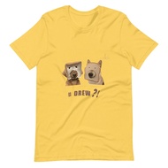 Cute Dog Emoji Graphic T-Shirt For Men Women Soft Comfortable Tee Funny Hashtag Drew Design Casual D