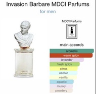 Decant▪️Invasion Barbare▪️MDCI Parfums // 馥奇香調 薰衣草 檸檬 小豆蔻 百里香 木質香 香水分裝 香水試用 試香 fragrance perfume par