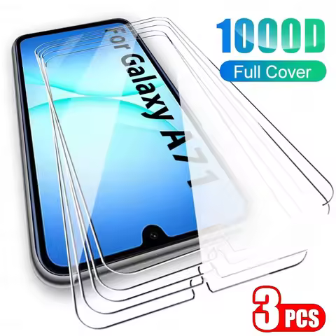 3Pcs Tempered Glass Screen Protector Film For Samsung Galaxy A53 A54 A71 A73 A90 5G A73 5G SD765G A5