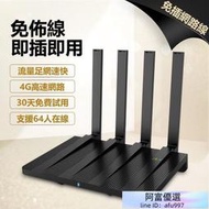 【速發】1000米有信號4G無線網路分享器 支援SIM卡 插卡wifi便攜家用 WIFI分享器路由器轉有線寬帶