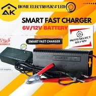 Smart Fast Charger Battery Charger 6V /12V Storage Battery Charger SON-D2A