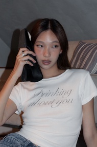 LETAIME - Archive #2 ‘Drinking about you’ Baby Tee