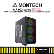 MONTECH AIR 903 MAX Black/White PC Case (1Yr Warranty)