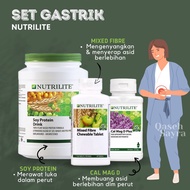 Amway Nutrilite Set gastrik (Soy Protein+ Mag d+ Mixed Fibre Chewable)