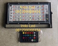 Lampu sorot led rgb 50 watt 50w 50watt led sorot RGB warna warni 50