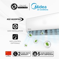 (WEST) Midea (2.5HP) R32 Inverter MSXS Xtreme Save Inverter Wall Mounted Aircond