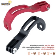 WATTLE Bicycle Front Light Holder, Aluminum Alloy Uni-body Folding Bike Fork Mount, Bicycle Fork Black Red Lamp Bracket for / Brompton Cycling