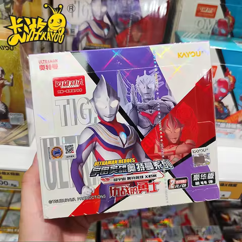 Genuine KAYOU Ultraman Collectible Card Vol.44 Super Universe Ultra Hero X-Files Deluxe Edition Whol