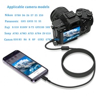 1m Type-C To Apple MFi Certified Data Cable, Compatible With Nikon Z50 D6 Z6 Z7 Z5 D780, GH5 GH5S S1