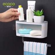 ECOCO ที่วางสบู่ ชั้นวางของในห้องน้ำ ชั้นวางของในห้องครัว และที่แขวนผ้า E1716