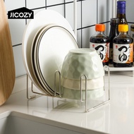 Several Warehouse Dinner Plate Drain Rack 304 Stainless Steel Vertical Dish Storage Rack Compartment