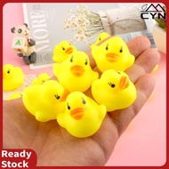 5/10/1pcs Mini Yellow Rubber Duck Educational Toys for Kids Baby Bath Toys HOT