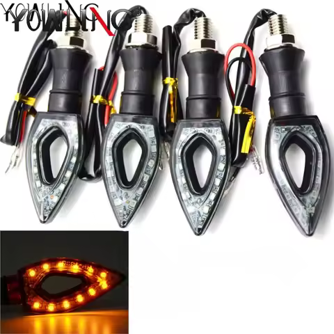Turn Signal Light Led Blinker Indicates Lamp For YAMAHA YZF R1 R6 FZ1 FZ6 XJ6 MT-07 MT 07 mt9 mt-09 