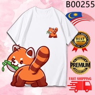 LOCAL STOK SEDIA [KAIN SEJUK] T-SHIRT STREETWEAR VIRAL MEN WOMEN BAJU LAKI PEREMPUAN CHIBI ANIMAL B0