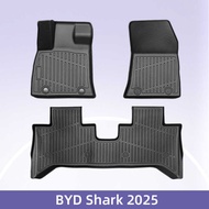 Suitable for Biadi Pika D Shark2025 3D All-Weather Material TPE Foot Mat Trunk Mat