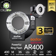 Godox Witstro Ring Flash AR400 400W Light Photography Video Shooting-3 Years Thailand Center