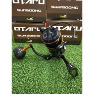 NEW OPASS fishing reel OTARU SW 1500HG 2500HG 4000HG 5000PG Graphite Body Spinning Reel
