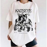 Katseye Short Sleeved The Beautiful Chaos T-shirt  Katseye Gnarly Unisex Tee Pop Band Tee Fans Gifts