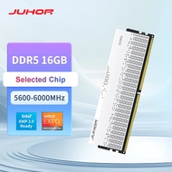 JUHOR Memoria Ram DDR5 RAM 16GB 5600MHz 6000MHz  DIY Computer Gaming Desktop Memory