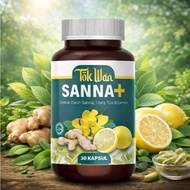 Tok Wan Sanna Herbal Capsules | Daun Sanna Ginger Lemon Digestive Support Supplement
