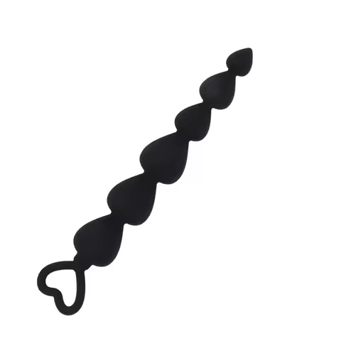 6 Beads Anal Silicone Butt Plugs Ball Ass Massage Anal Butt plug Dilator Long Anal plug Adult Sexual
