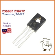 2SB772 PNP 2SD882 NPN B772 D882 Transistor TO-126