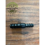 Connect and convert 20mm irrigation pipe to 16mm pipe