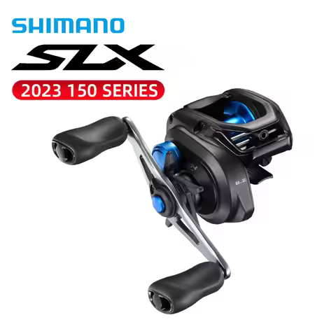 SHIMANO 2023 NEW SLX Baitcasting Fishing Reels 150/151 3/1BB 6.3:1/7.2:1/8.2:1 Max Drag 5.5kg Saltwa