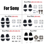Handle Repair Parts Conductive Rubber Pad + L1 R1 L2 R2 Trigger Buttons +Spring for PS5 PS4 JDS JDM-