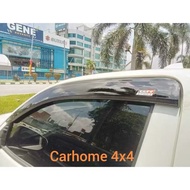 injection door visor carbon  Toyota Hilux Revo 2016-2025 (single cab) 2DOOR Flat Door visor carbon  