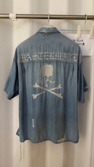 mastermind JAPAN 25SS 破壞刺繡大骨牛仔Shirt 可換Visvim牛仔褲及褸