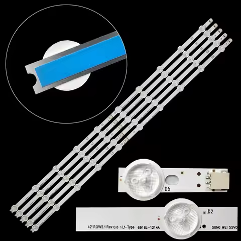 LED BackLight Strip For 42LN543 42LN548 42LN540S-R2 6637L-0025A 6916L-1508A 6916L-1507A LC420DUE-SFR
