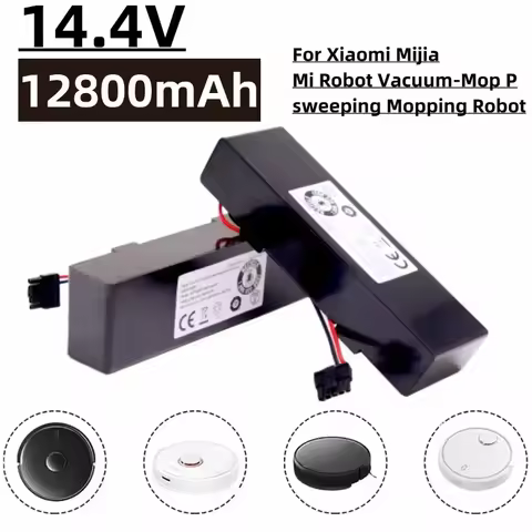 🐰Li-ion Battery for Xiaomi Mijia Mi Robot Vacuum-Mop 2S /Mop P Sweeping and Cleaning Robot,18650 4S1