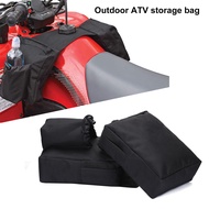 กระเป๋าเก็บของกลางแจ้งกันน้ำกระเป๋าอานม้าหน้า ATV สำหรับรถมอเตอร์ไซค์ออฟโรด