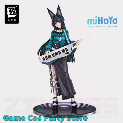 [Genuine] ZZZ Hoshimi Miyabi 1/8 Gift+ Statue miHoYo Game Zenless Zone Zero Cartoon Dolls Model Desk