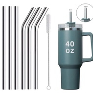 STAINLESS STRAW REPLACEMENT FOR STANLEY QUENCHER/PROTOUR 30OZ & 40OZ STANLEY STRAW