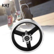 KHJ Electric Scooter Disc Brake Hub, Lightweight 6 Holes Electric Scooter Front Wheel Hub, Durable 1