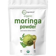 Organic Moringa Powder, 2 Pounds Pack, Rich in Antioxidants and Vitamins Enhance Immunity.It Is the 