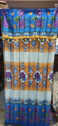 GORDEN AMI PLISKET MOTIF BUNGA TULIP UKURAN 100x200 CM FREE KAWAT S (TIPE JEPIT)