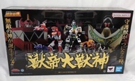 二手99%新 超合金魂 GX-72 & GX-78 獸帝大獸神 Boxset