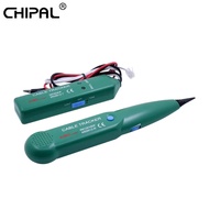 CHIPAL อุปกรณ์ทดสอบสายเคเบิลสายเคเบิ้ลเครือข่าย LAN MS6812สายติดตามทดสอบอุปกรณ์ทดสอบสายเคเบิลสำหรับ UTP STP Cat5 Cat5e Cat6 Cat6e RJ45 RJ11 J60 V