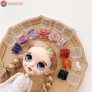 PASSION Blyth Hair Pins, Mini Colorful Glitter Blyth Doll Accessories, Doll Wig Clips DIY 3cm Candy 