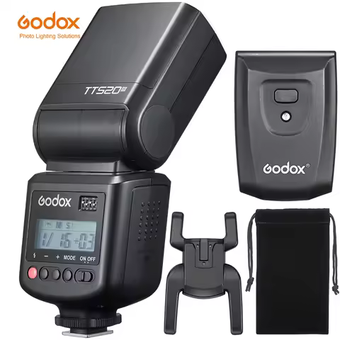 Godox TT520III Wireless Camera Flash Transmitter Universal Hot Shoes Compatible with Canon Nikon Fuj